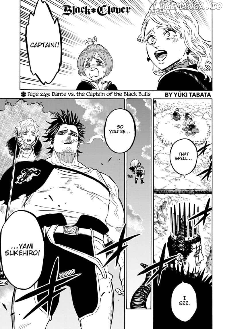 Black Clover chapter 245 image 01